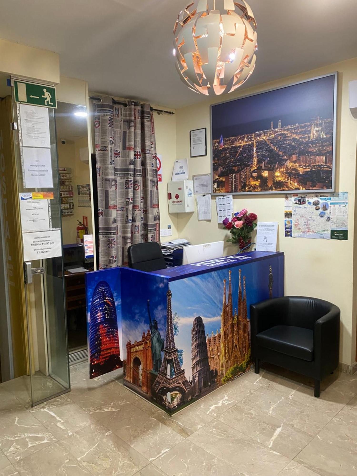 Hostal Granvia 628 برشلونة المظهر الخارجي الصورة
